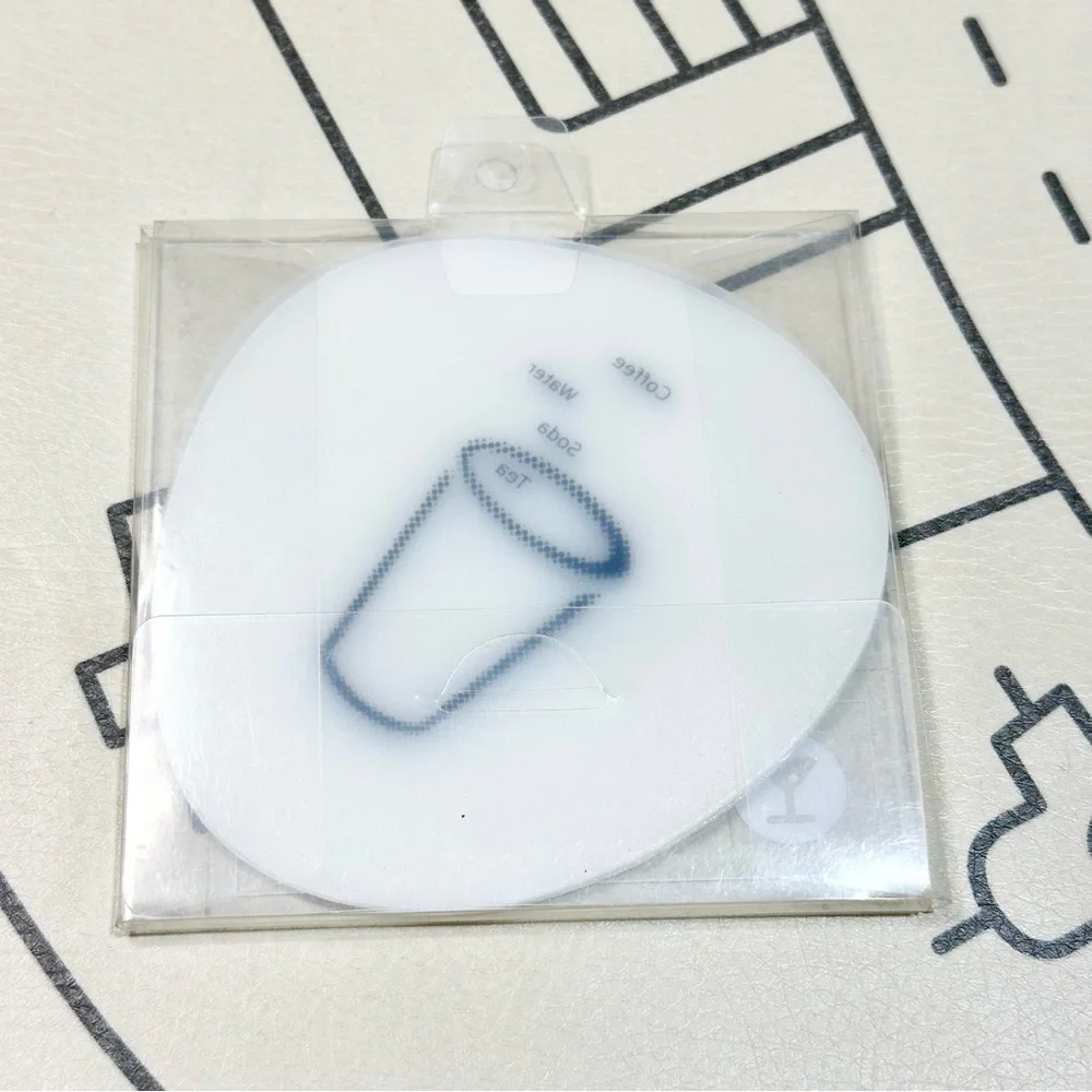 CB2 Cup Coasters - Set of 4 - Picture 2 of 3